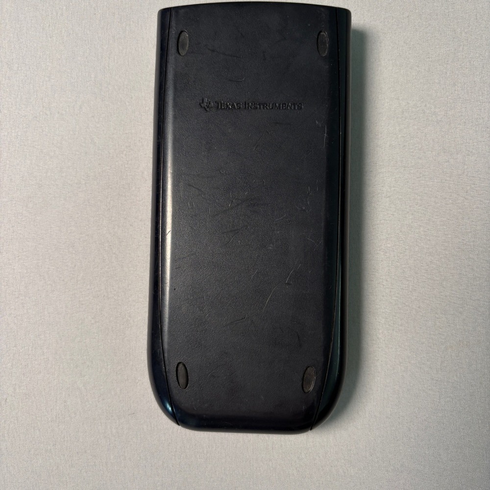 Texas Instruments TI-84 Plus Graphing Calculator Black Silver with Cover P-0413R - Picture 2 of 8